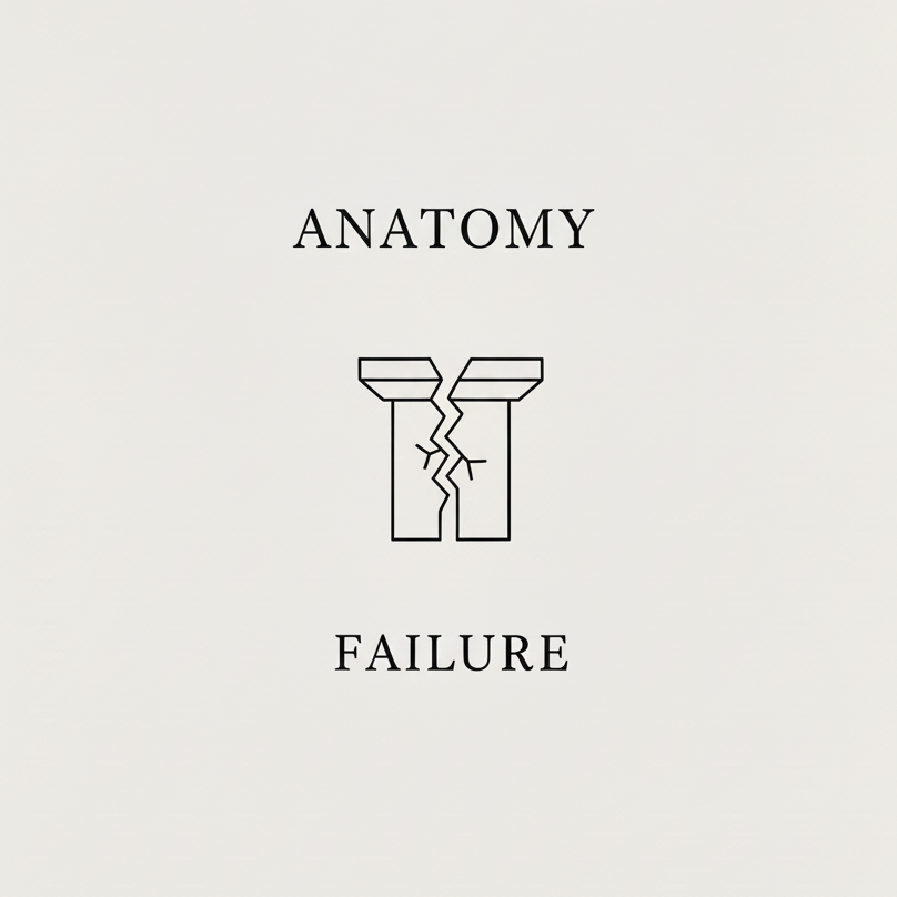 Paper VI: The Anatomy of Failure